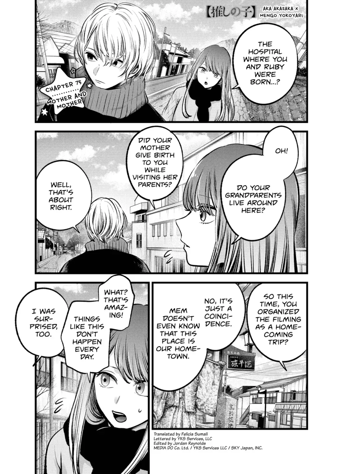 Read [Oshi no Ko] EN Manga Online