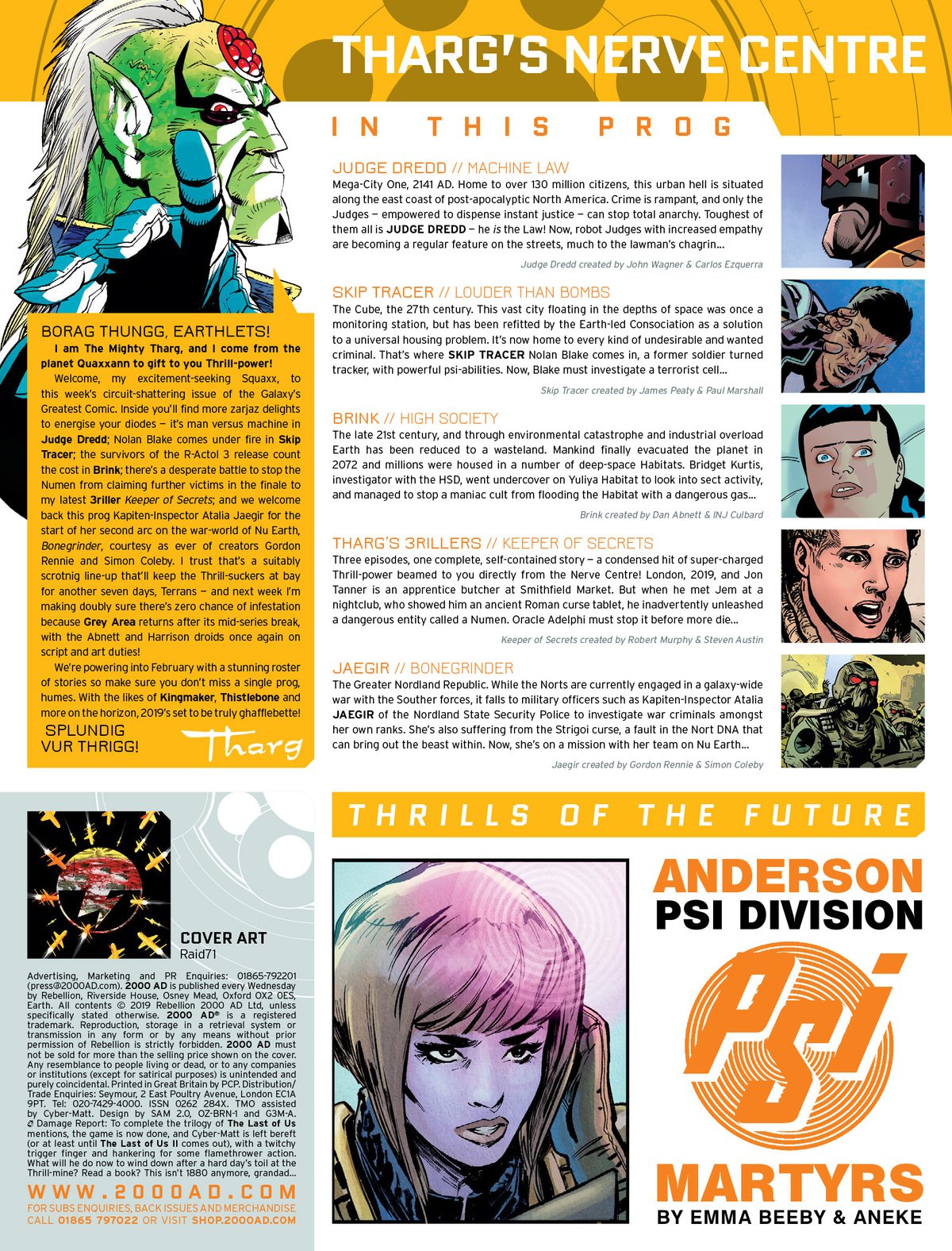 Read 2000 AD EN Manga Online