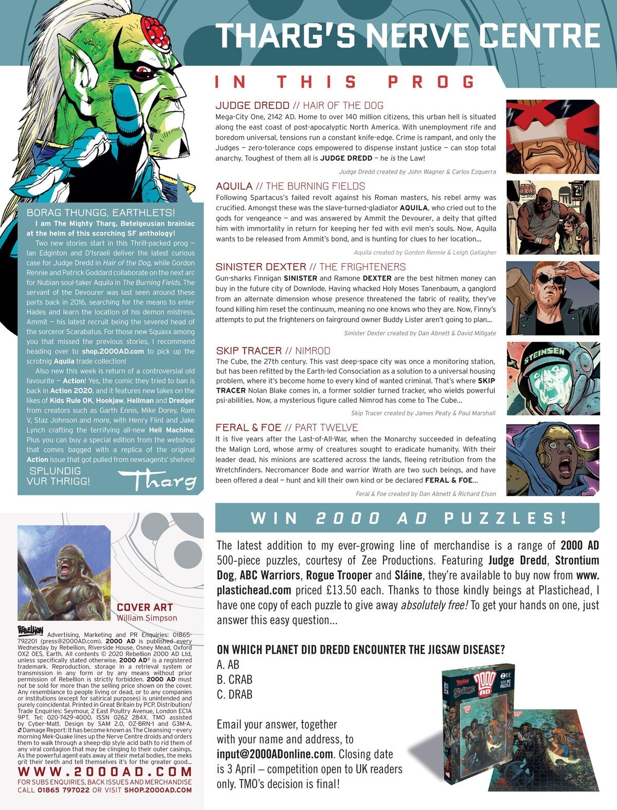 Read 2000 AD EN Manga Online