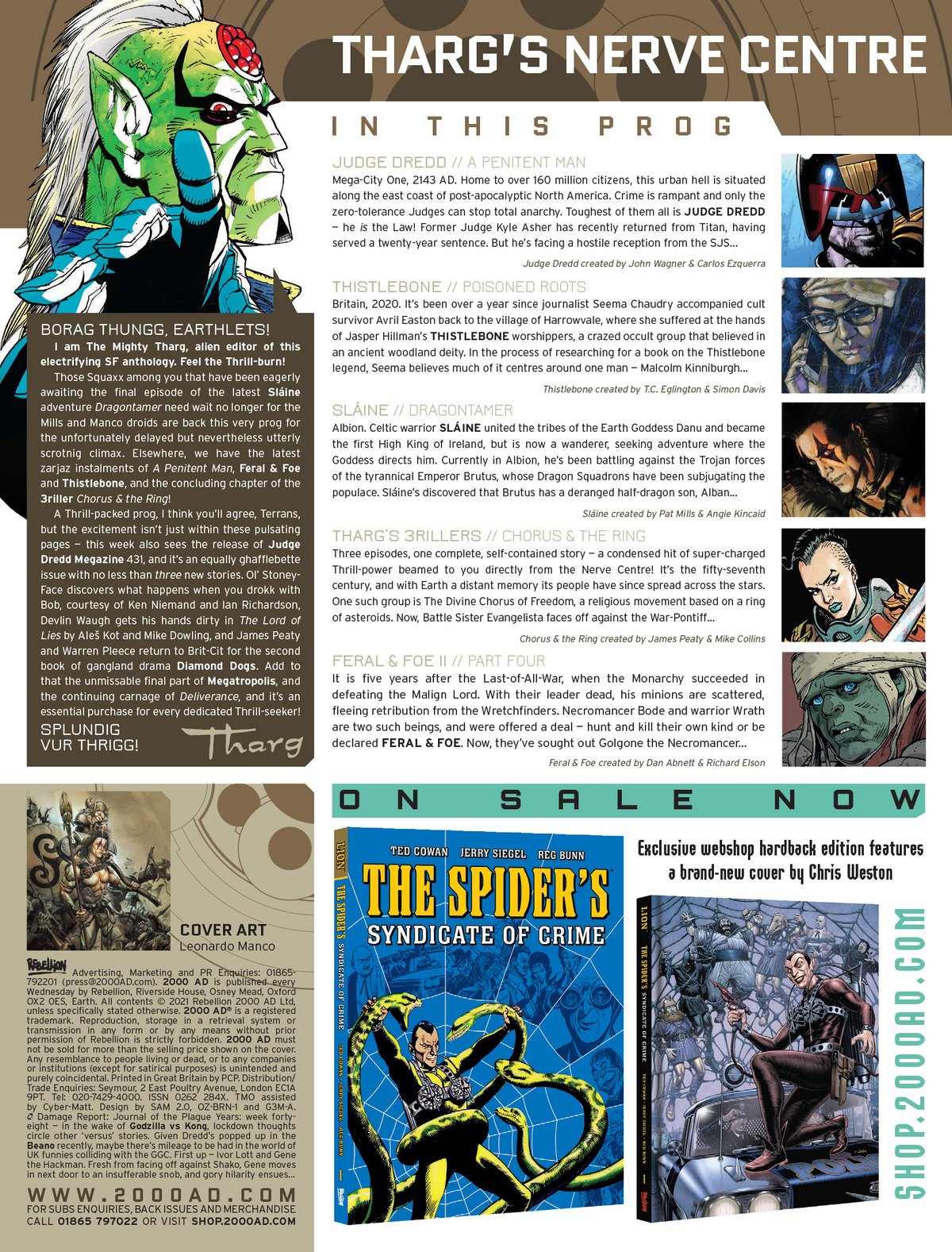 Read 2000 AD EN Manga Online