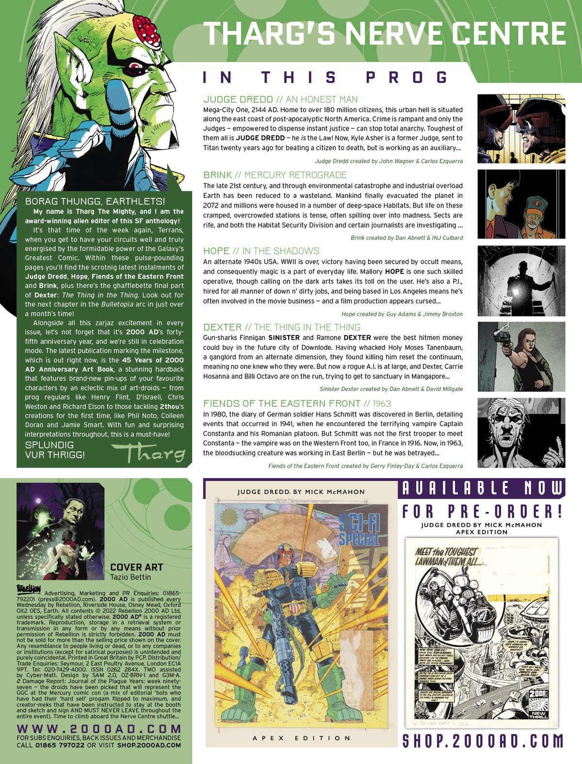 Read 2000 AD EN Manga Online
