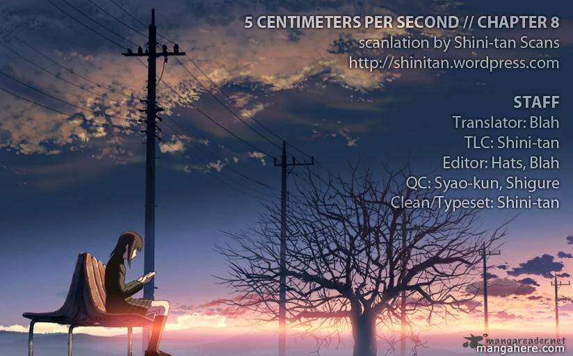 Read 5 Centimeters Per Second EN Manga Online