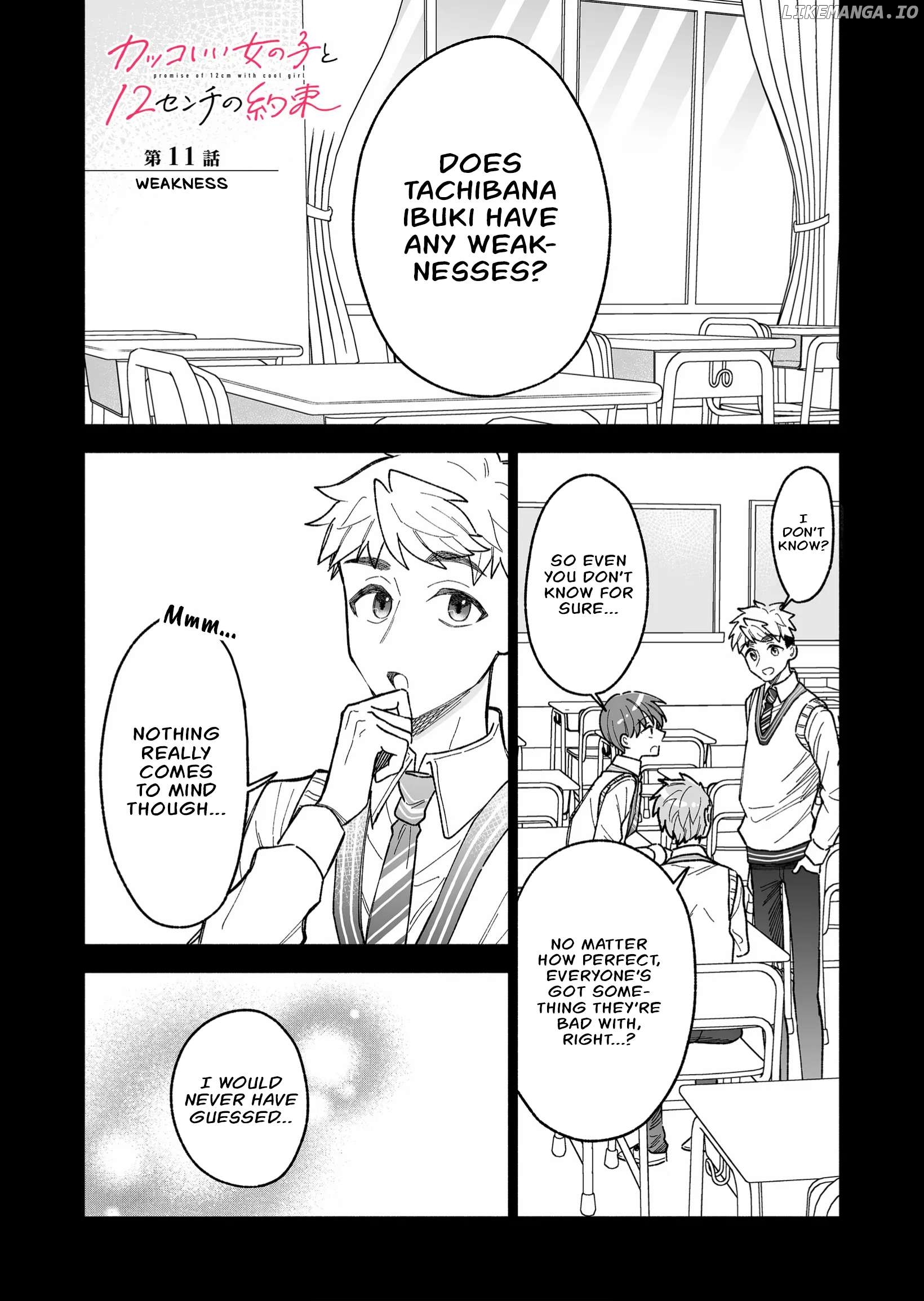 Read A Cool Girl And A 12Cm Promise EN Manga Online