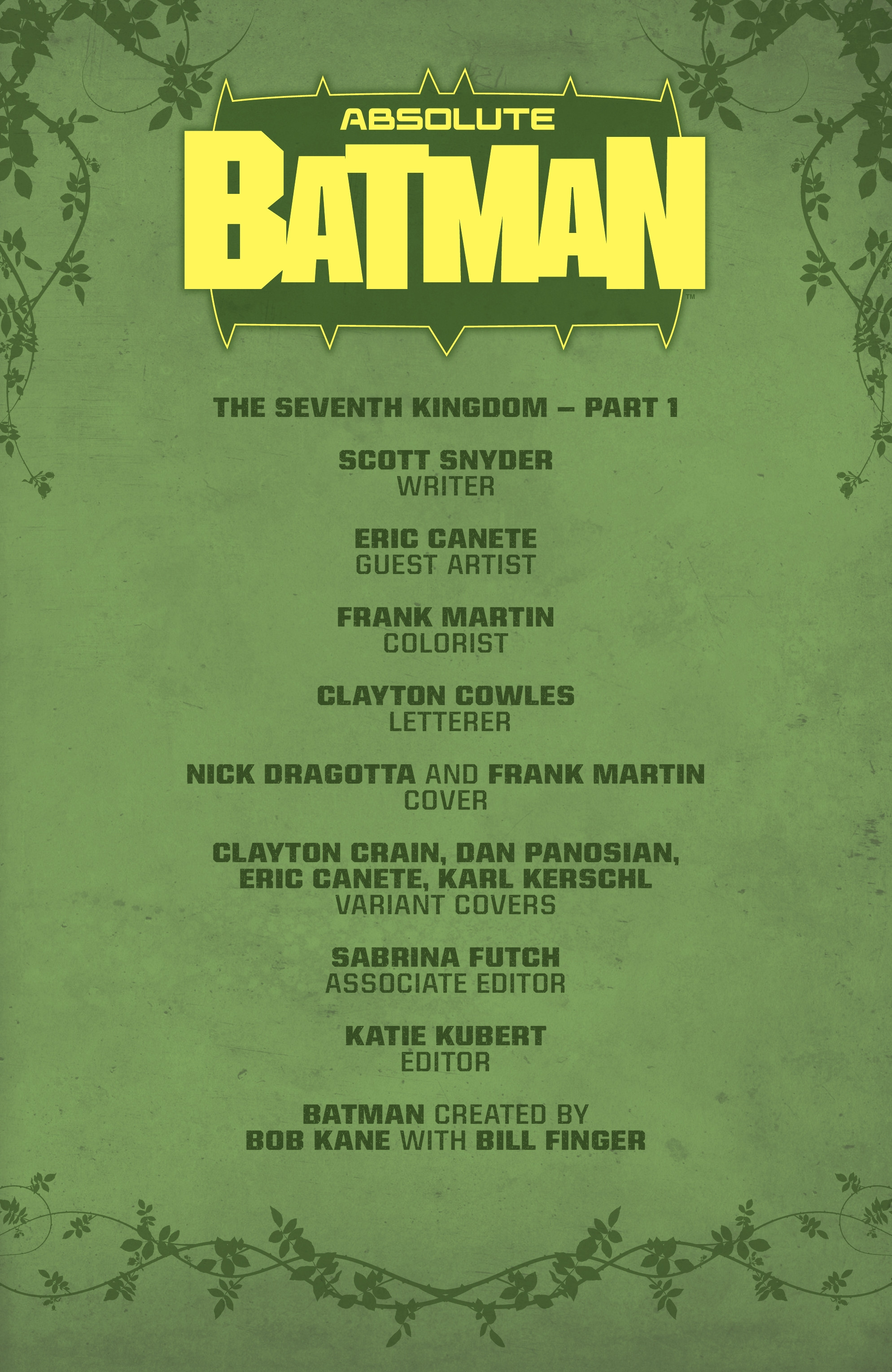 Read Absolute Batman 2024 EN Manga Online