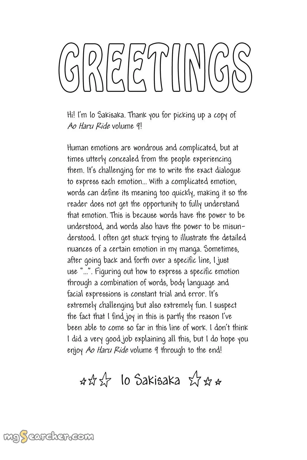 Read Ao Haru Ride EN Manga Online