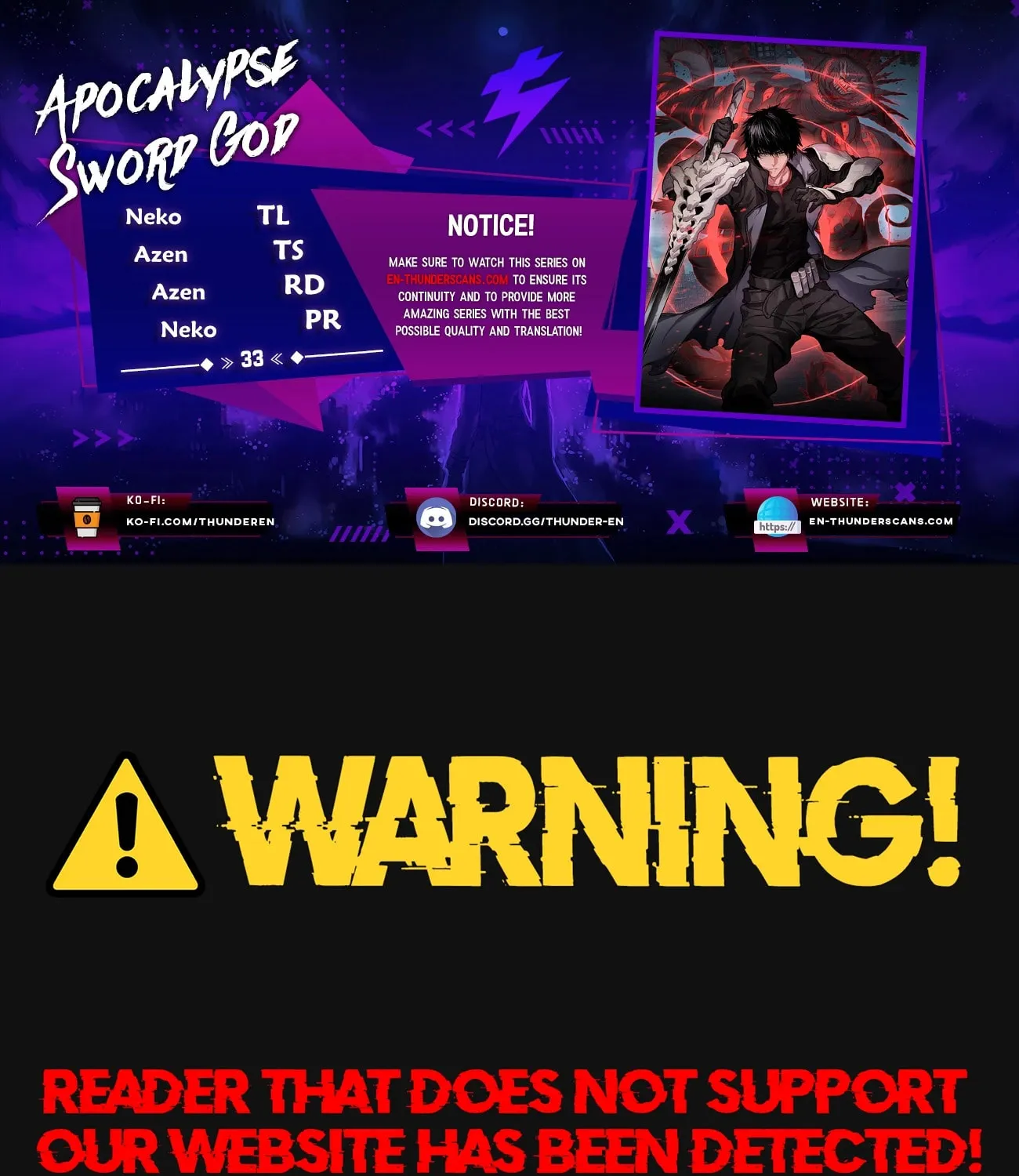 Read Apocalypse Sword God Manga Online