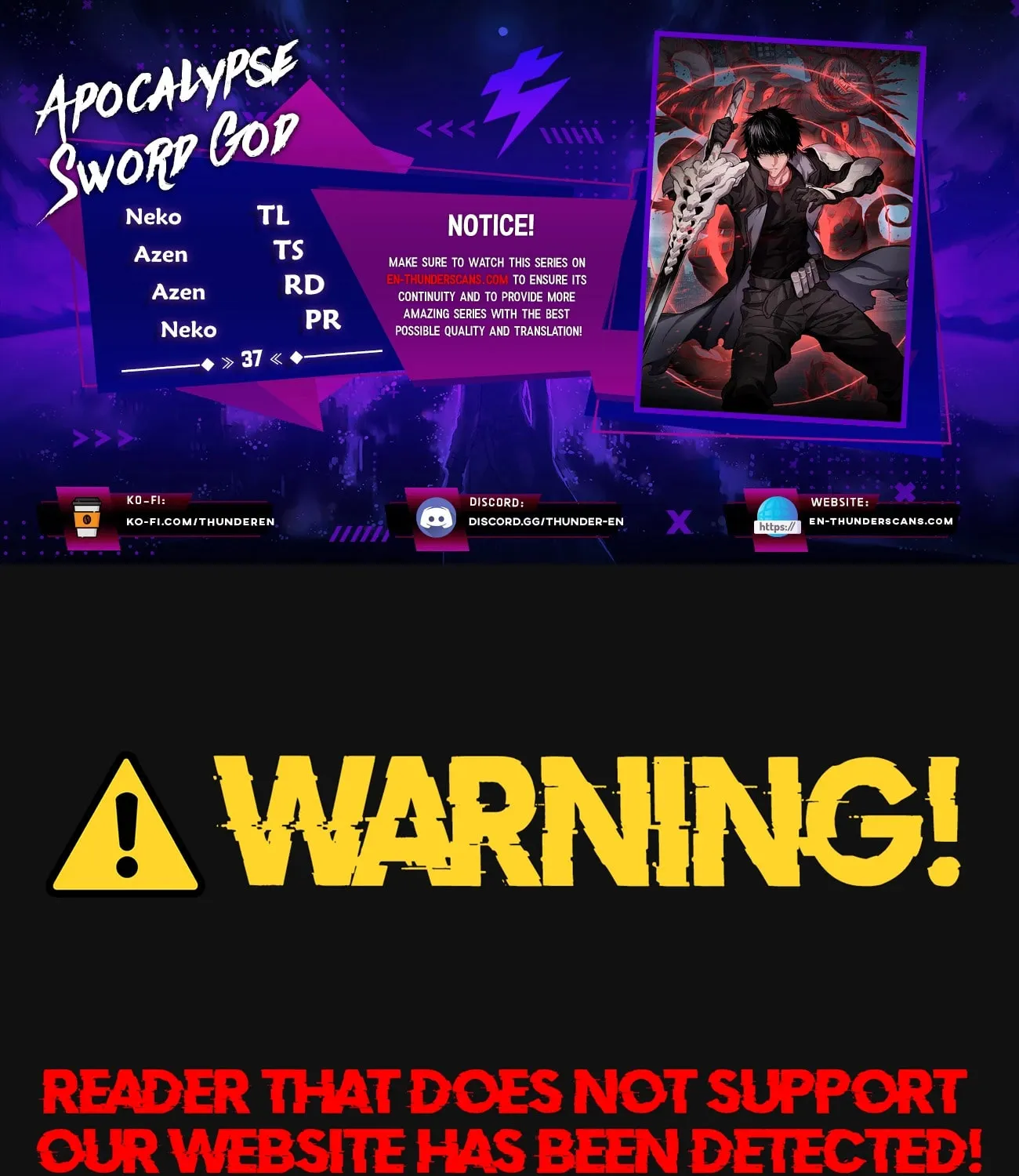 Read Apocalypse Sword God Manga Online