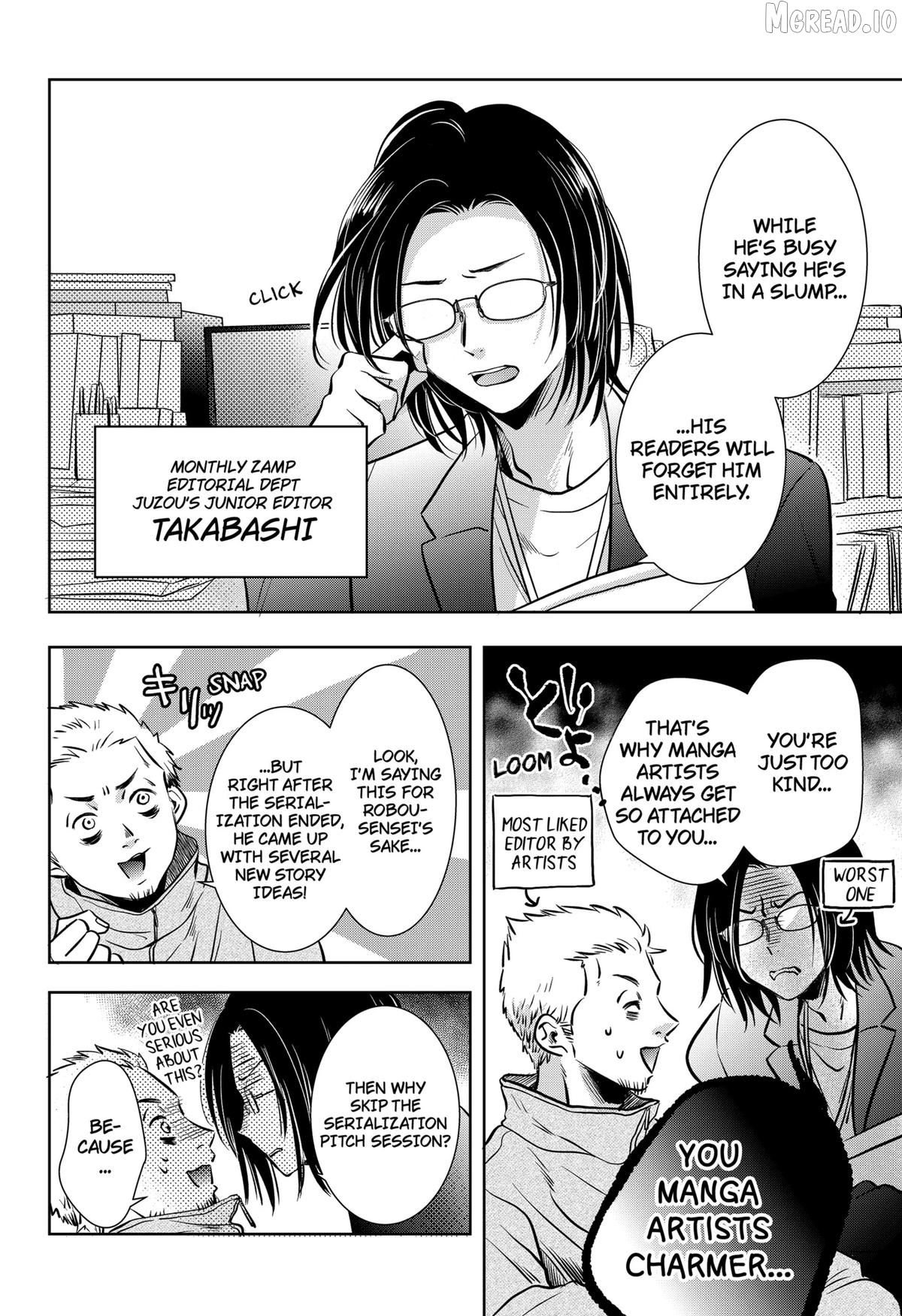 Read Axed Mangaka and Doujin Creator EN Manga Online