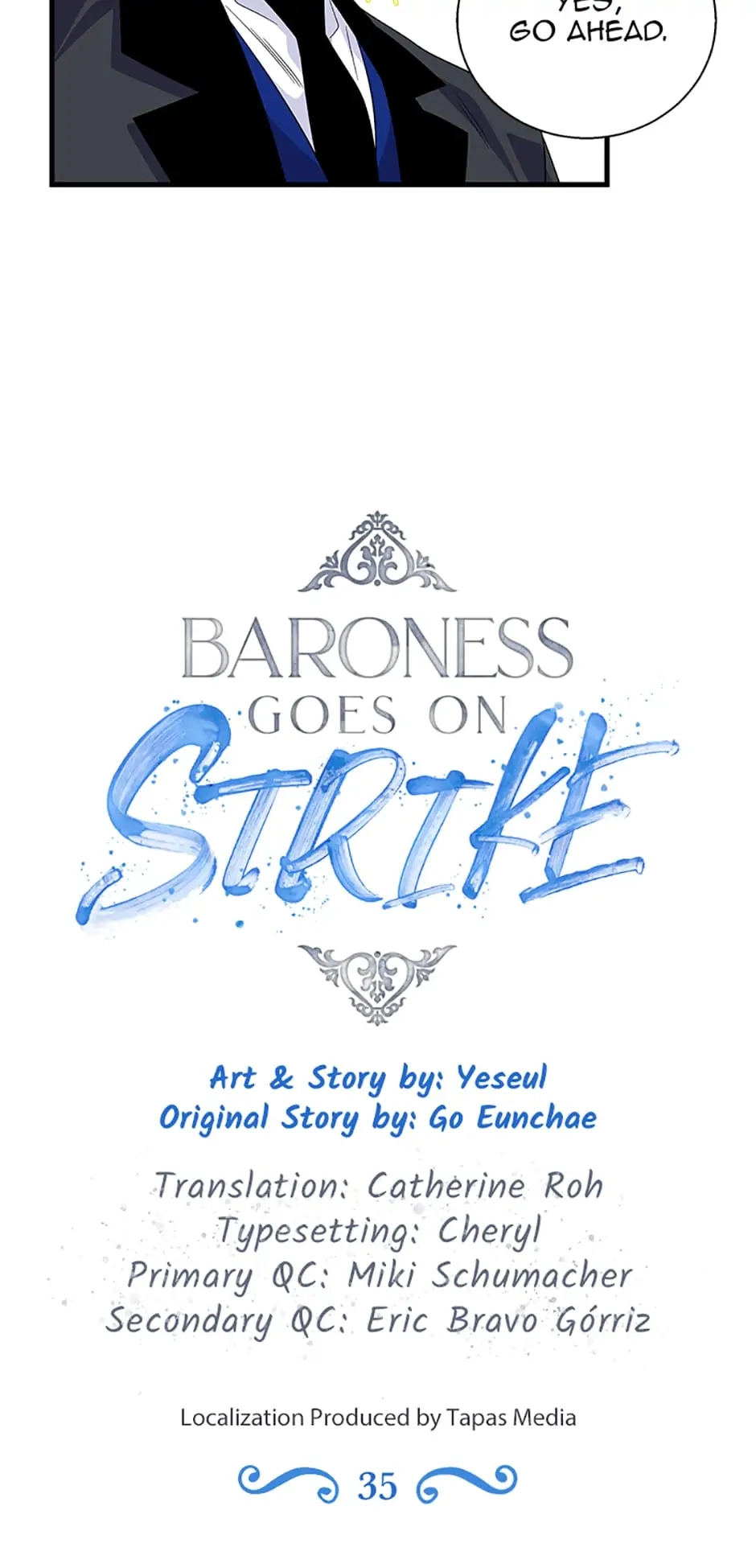 Read Baroness Goes On Strike EN Manga Online