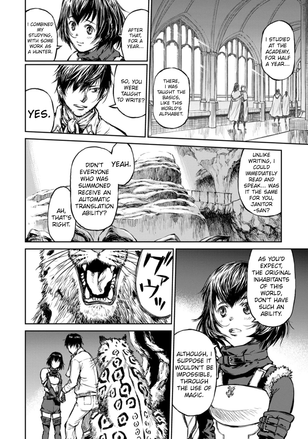 Read Because Janitor-san Is Not A Hero EN Manga Online