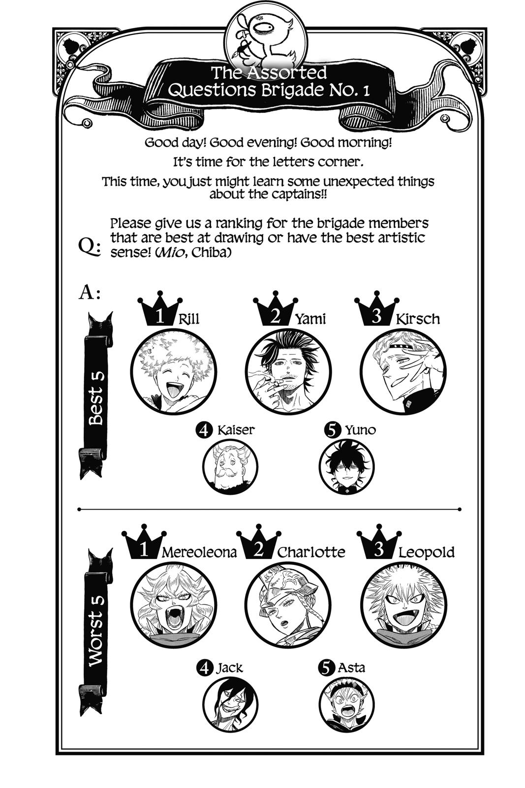 Read Black Clover EN Manga Online