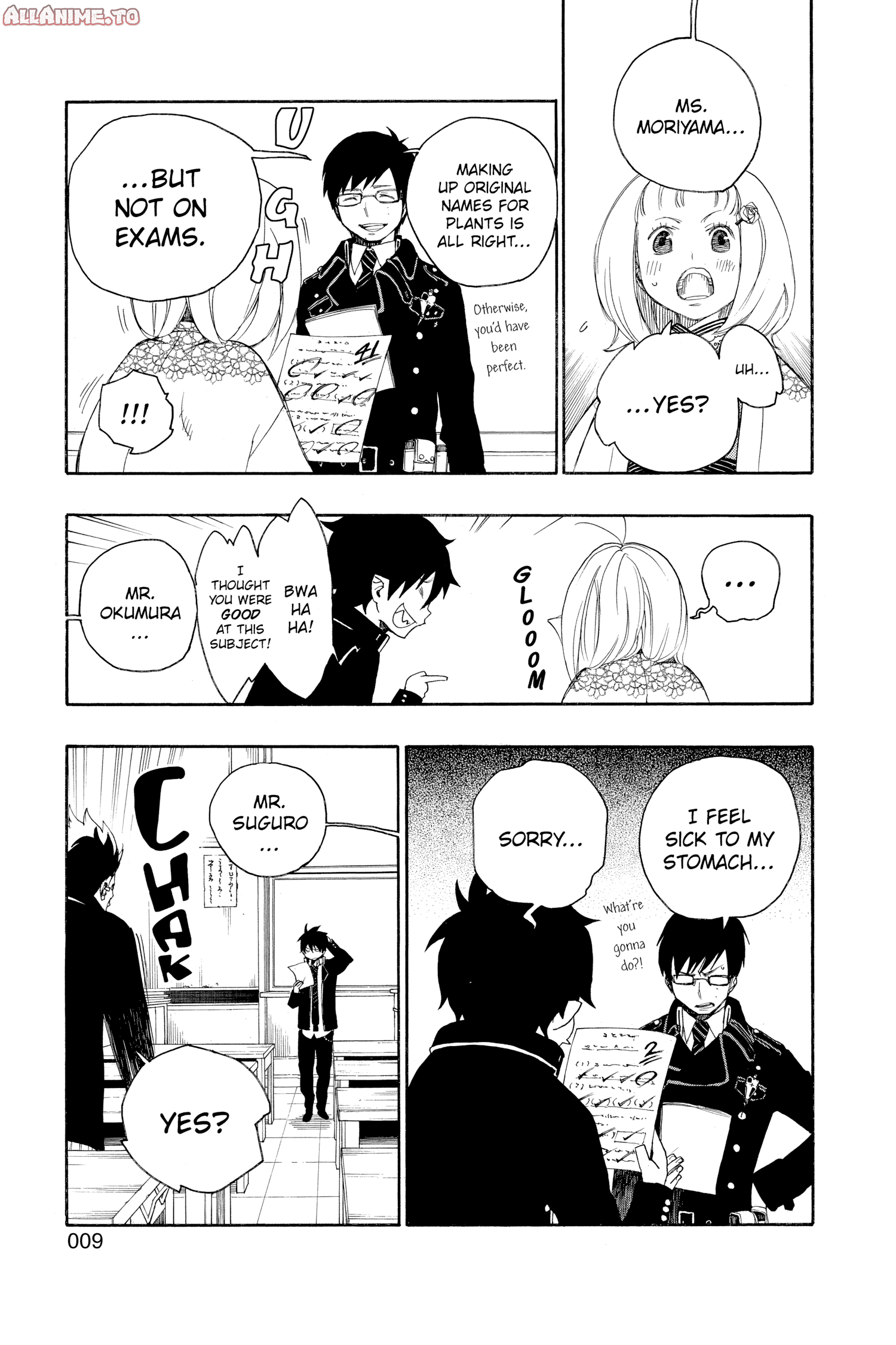 Read Blue Exorcist EN Manga Online