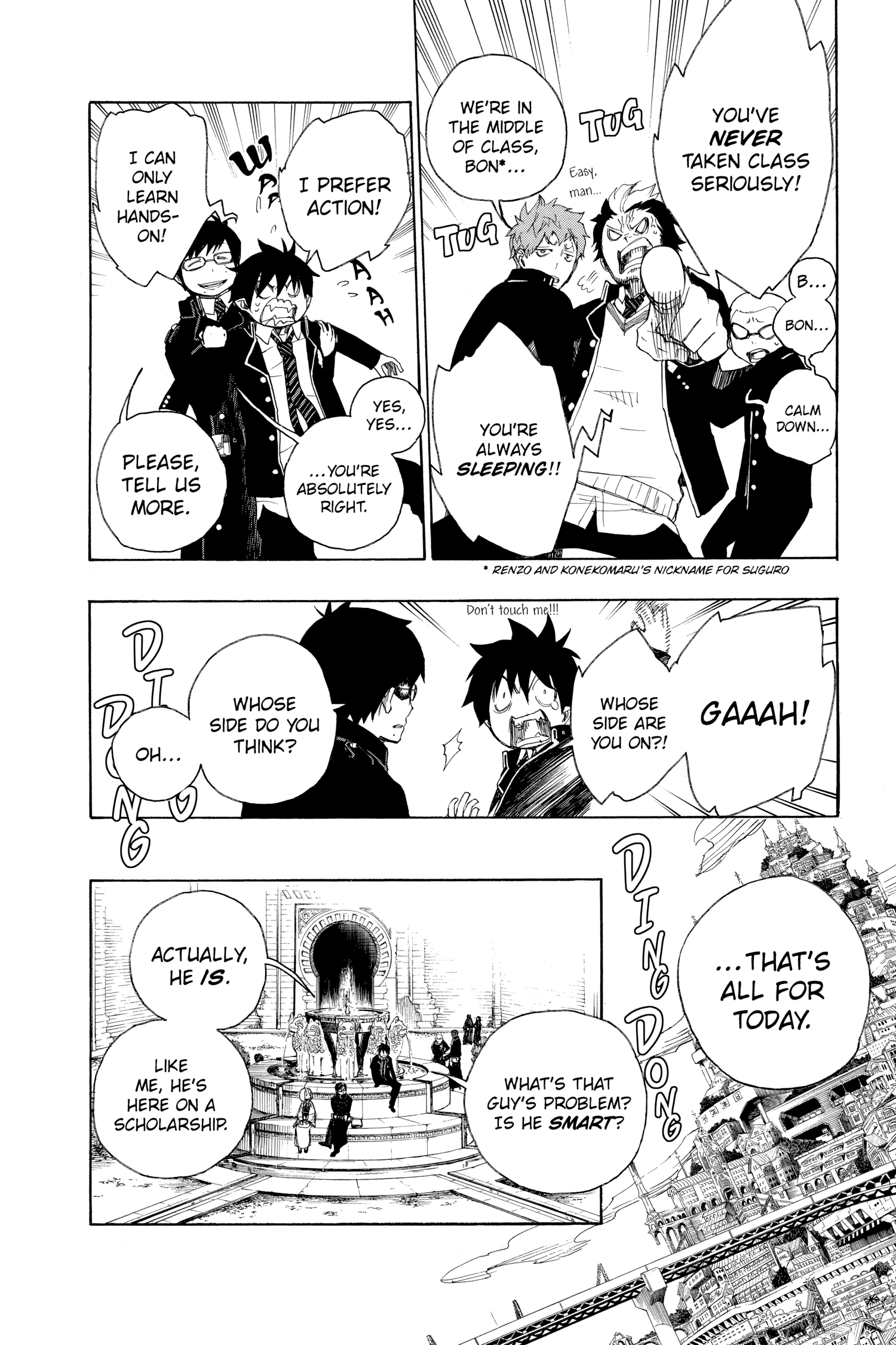 Read Blue Exorcist EN Manga Online