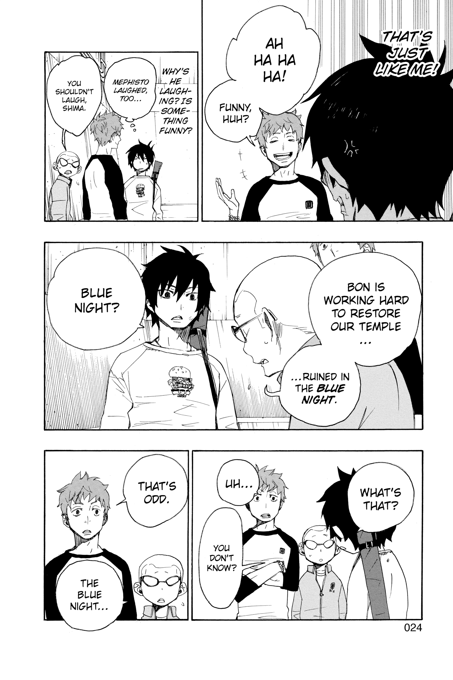 Read Blue Exorcist EN Manga Online