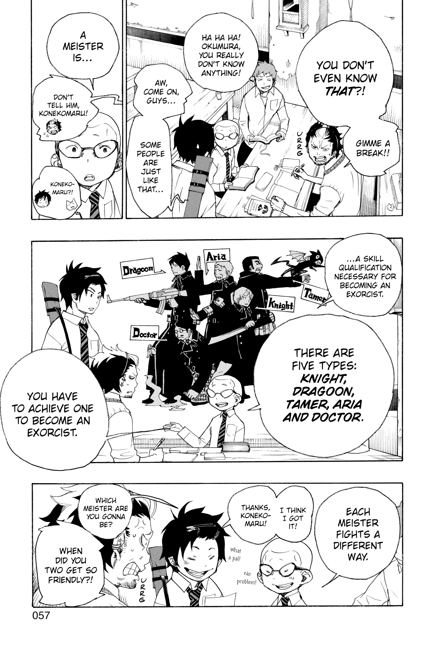 Read Blue Exorcist EN Manga Online