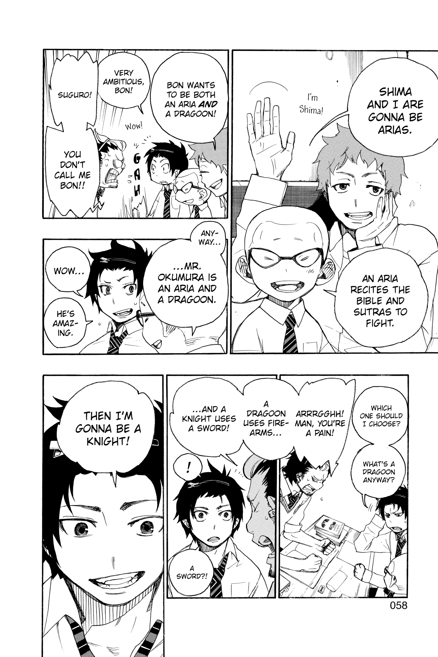 Read Blue Exorcist EN Manga Online