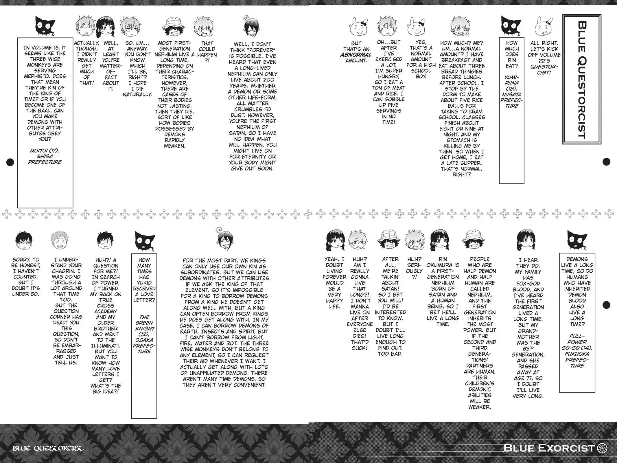 Read Blue Exorcist EN Manga Online