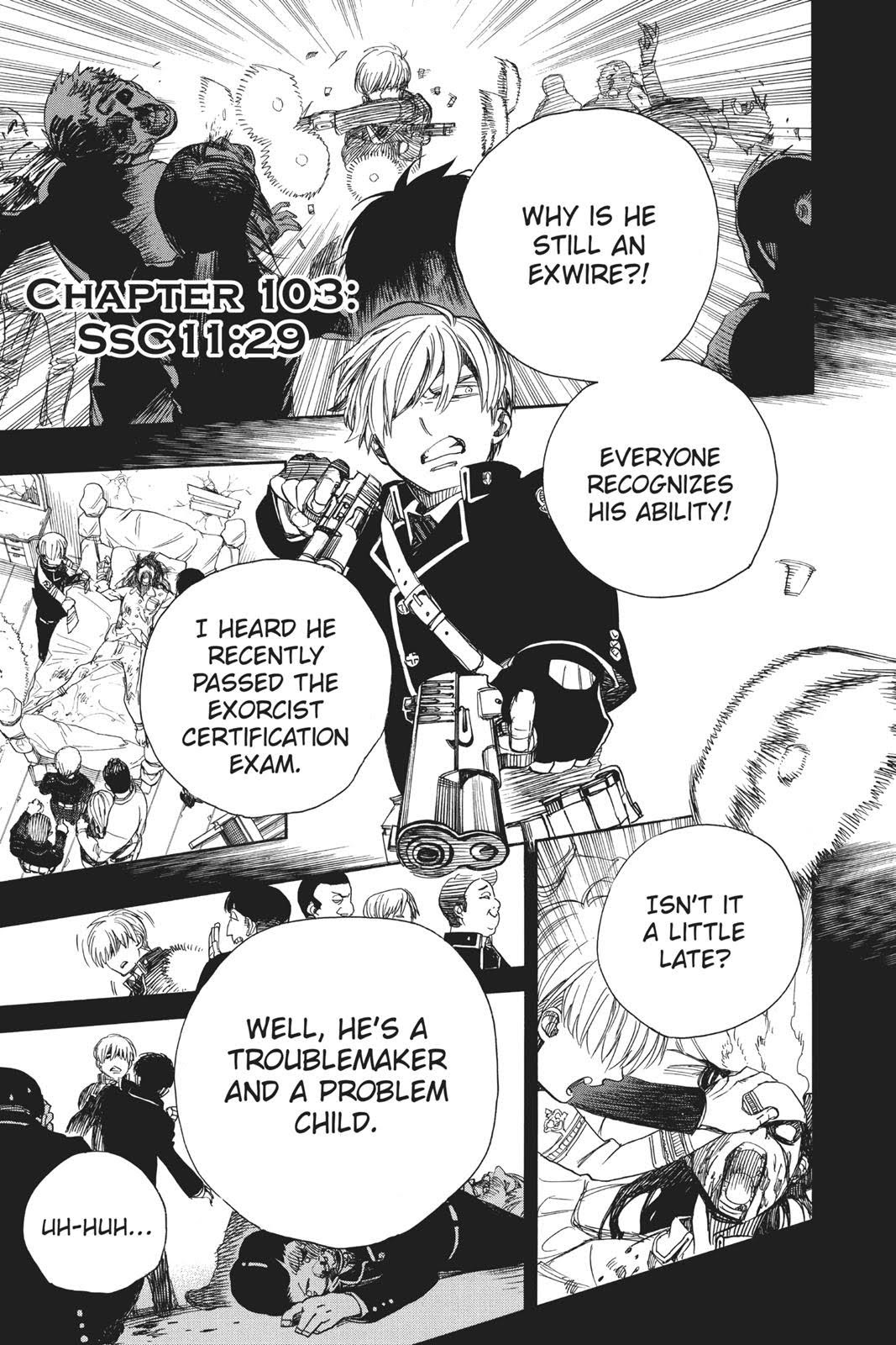 Read Blue Exorcist EN Manga Online