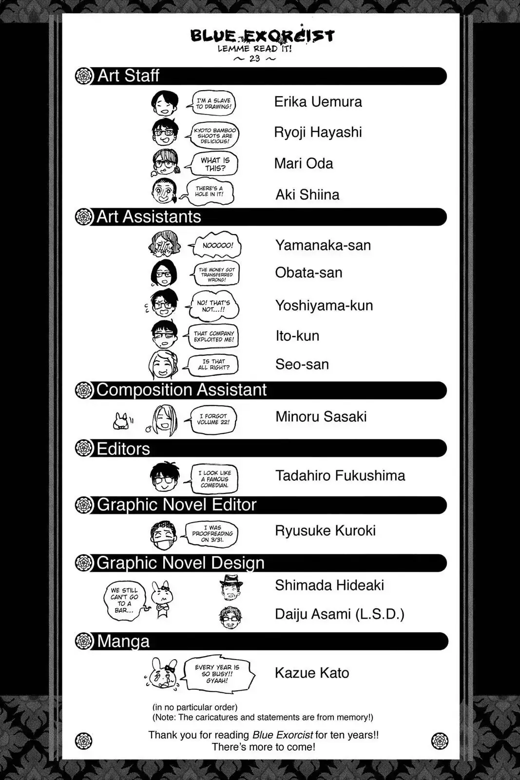 Read Blue Exorcist EN Manga Online