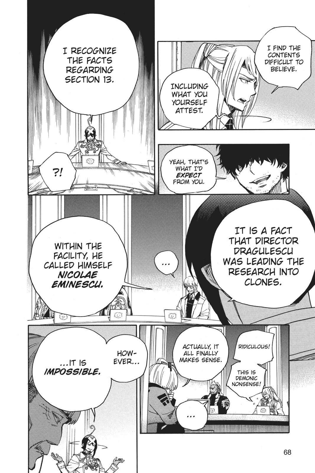 Read Blue Exorcist EN Manga Online