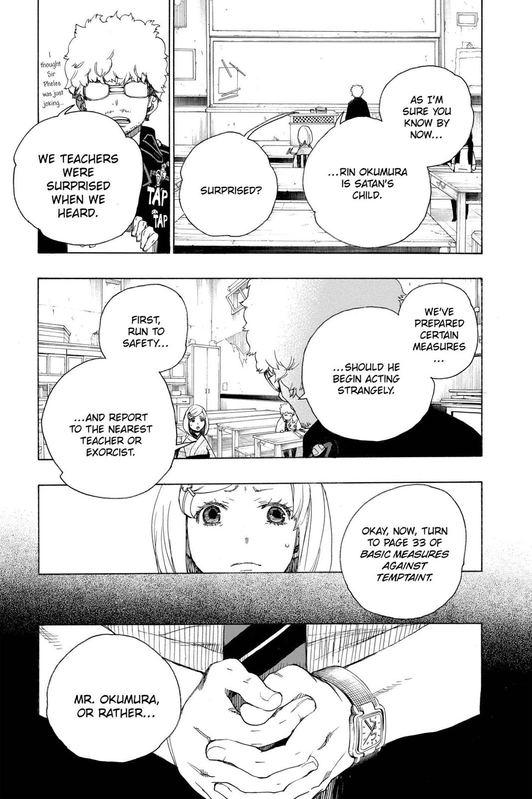Read Blue Exorcist EN Manga Online
