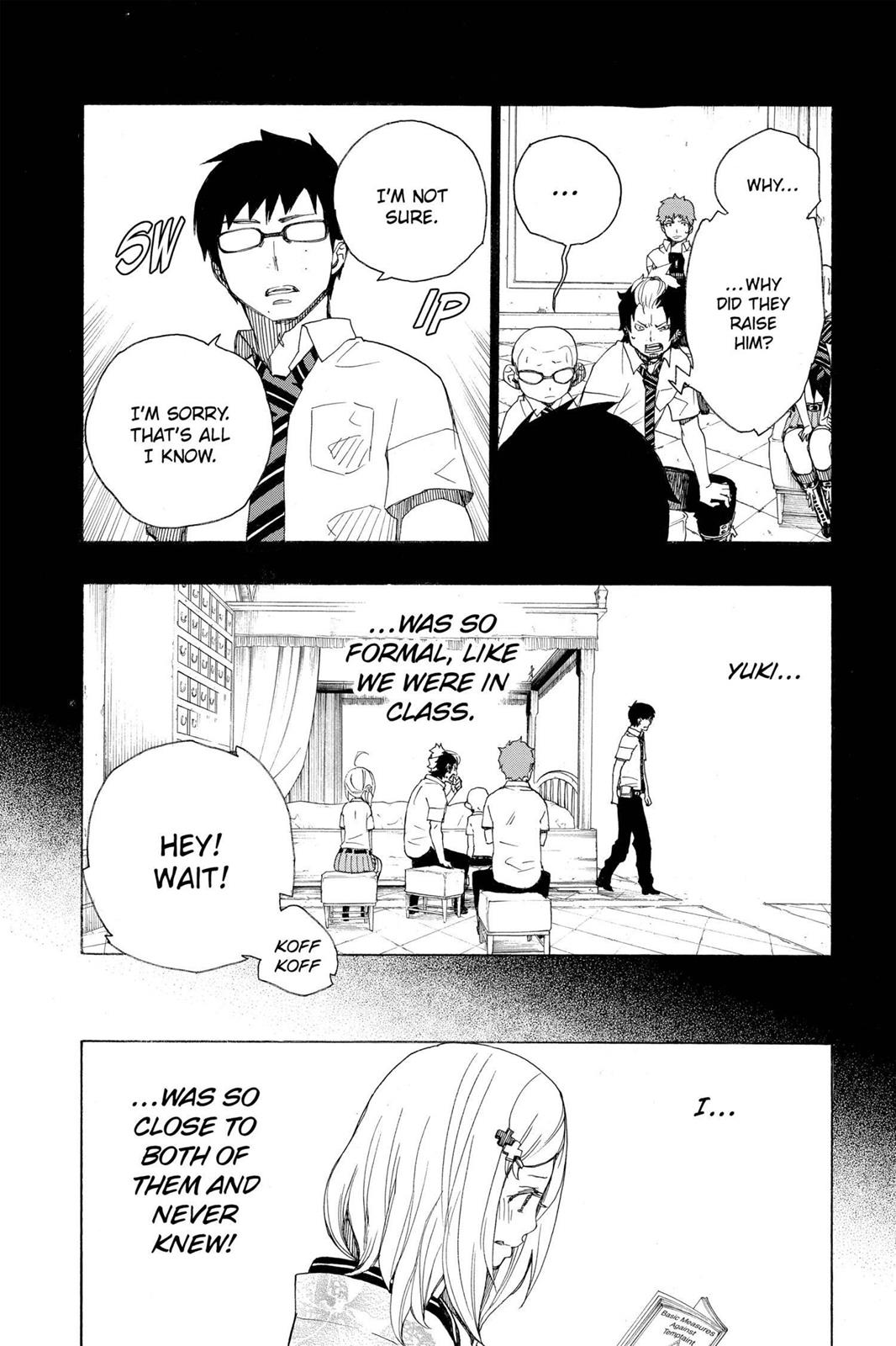 Read Blue Exorcist EN Manga Online