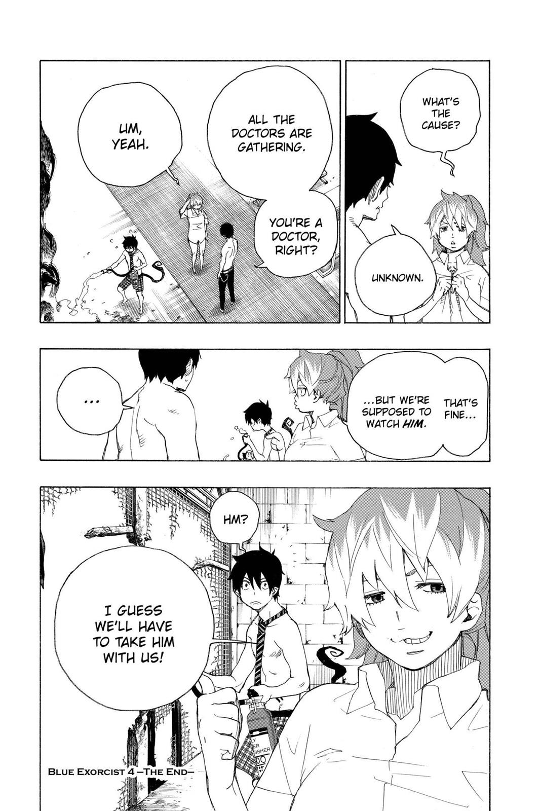 Read Blue Exorcist EN Manga Online