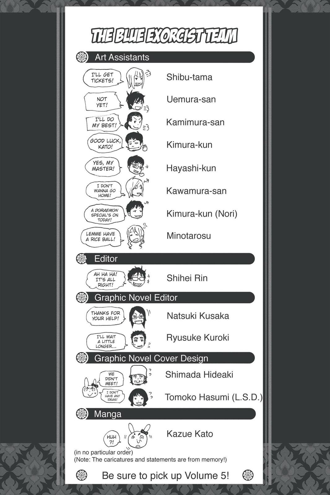 Read Blue Exorcist EN Manga Online
