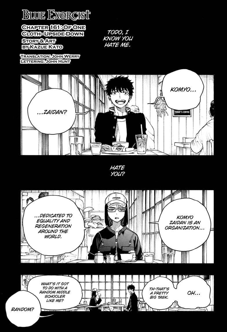 Read Blue Exorcist EN Manga Online