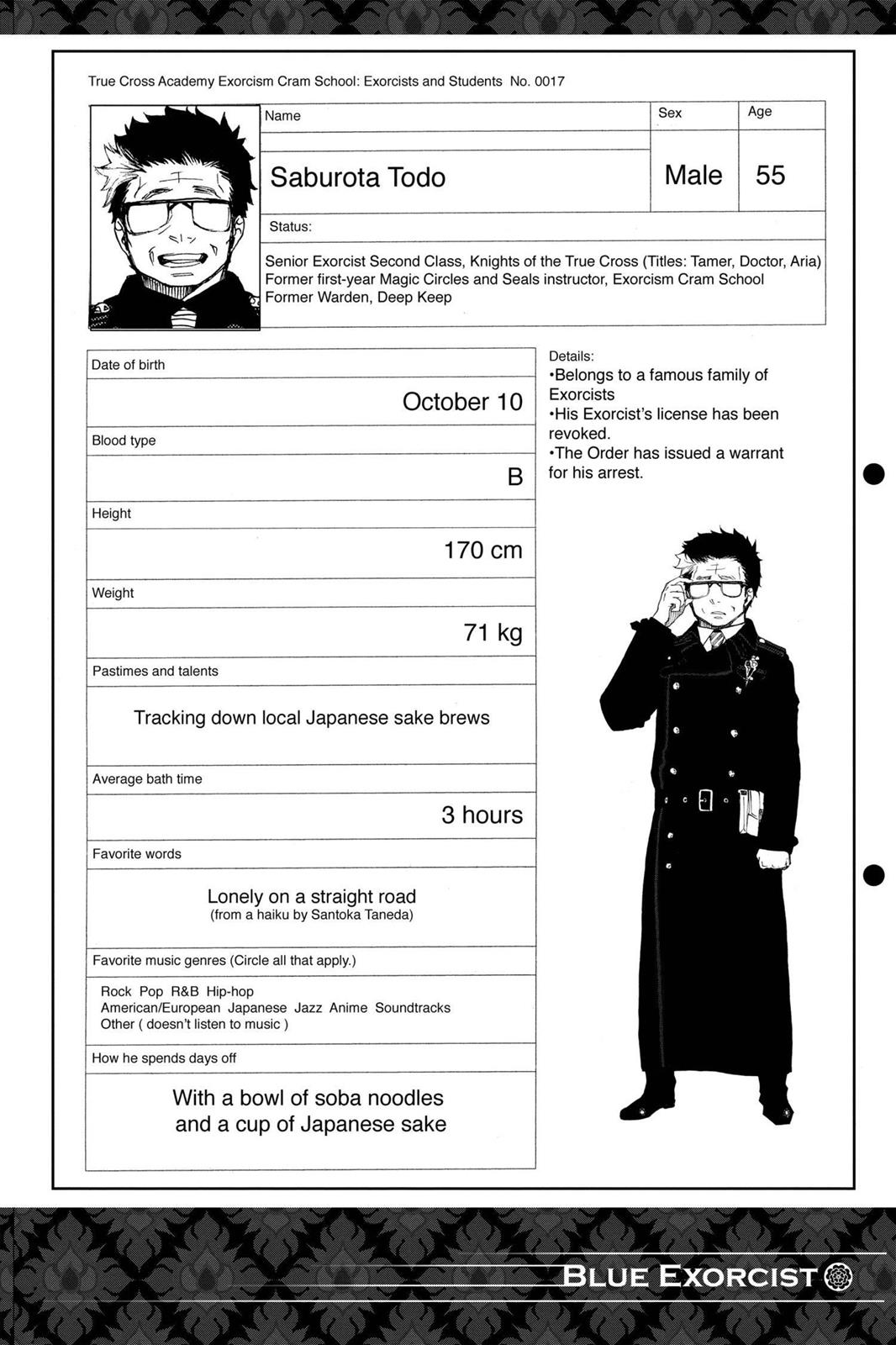 Read Blue Exorcist EN Manga Online