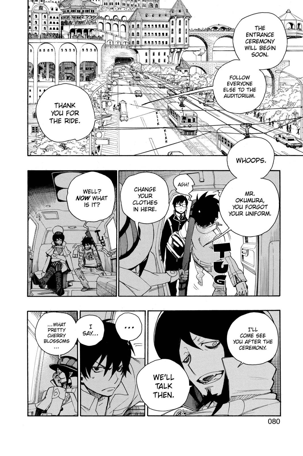 Read Blue Exorcist EN Manga Online