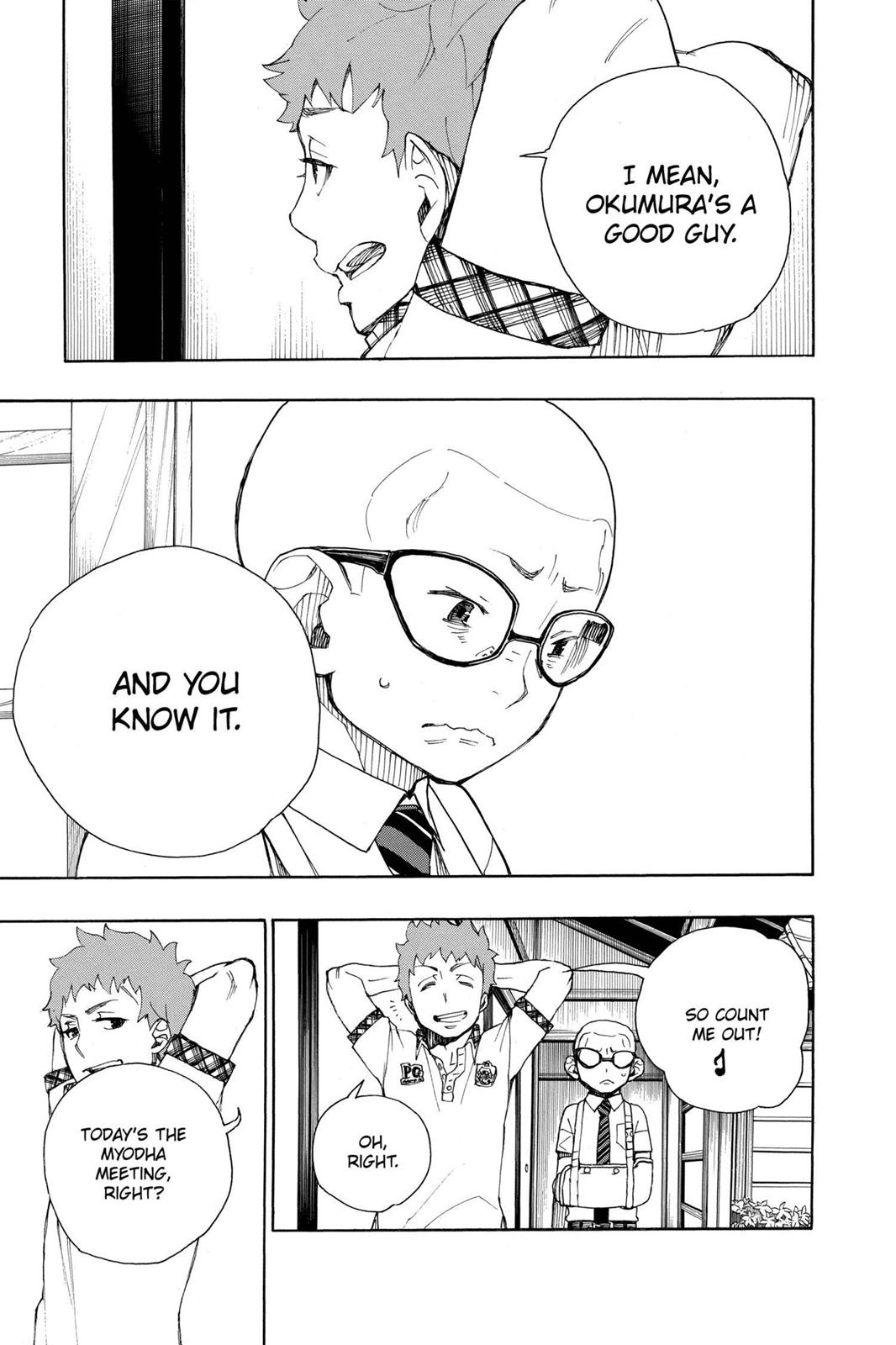 Read Blue Exorcist EN Manga Online
