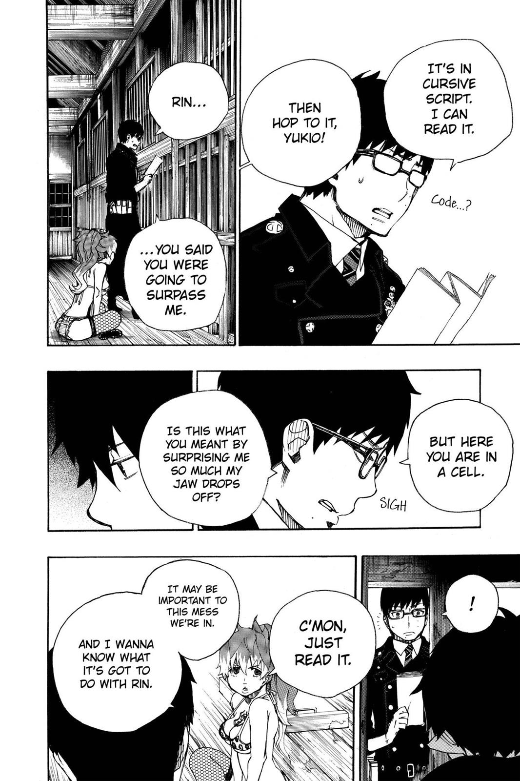 Read Blue Exorcist EN Manga Online