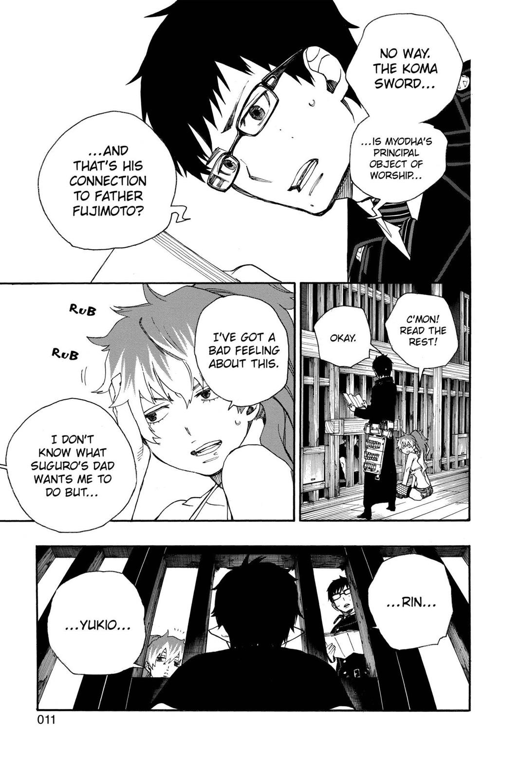 Read Blue Exorcist EN Manga Online