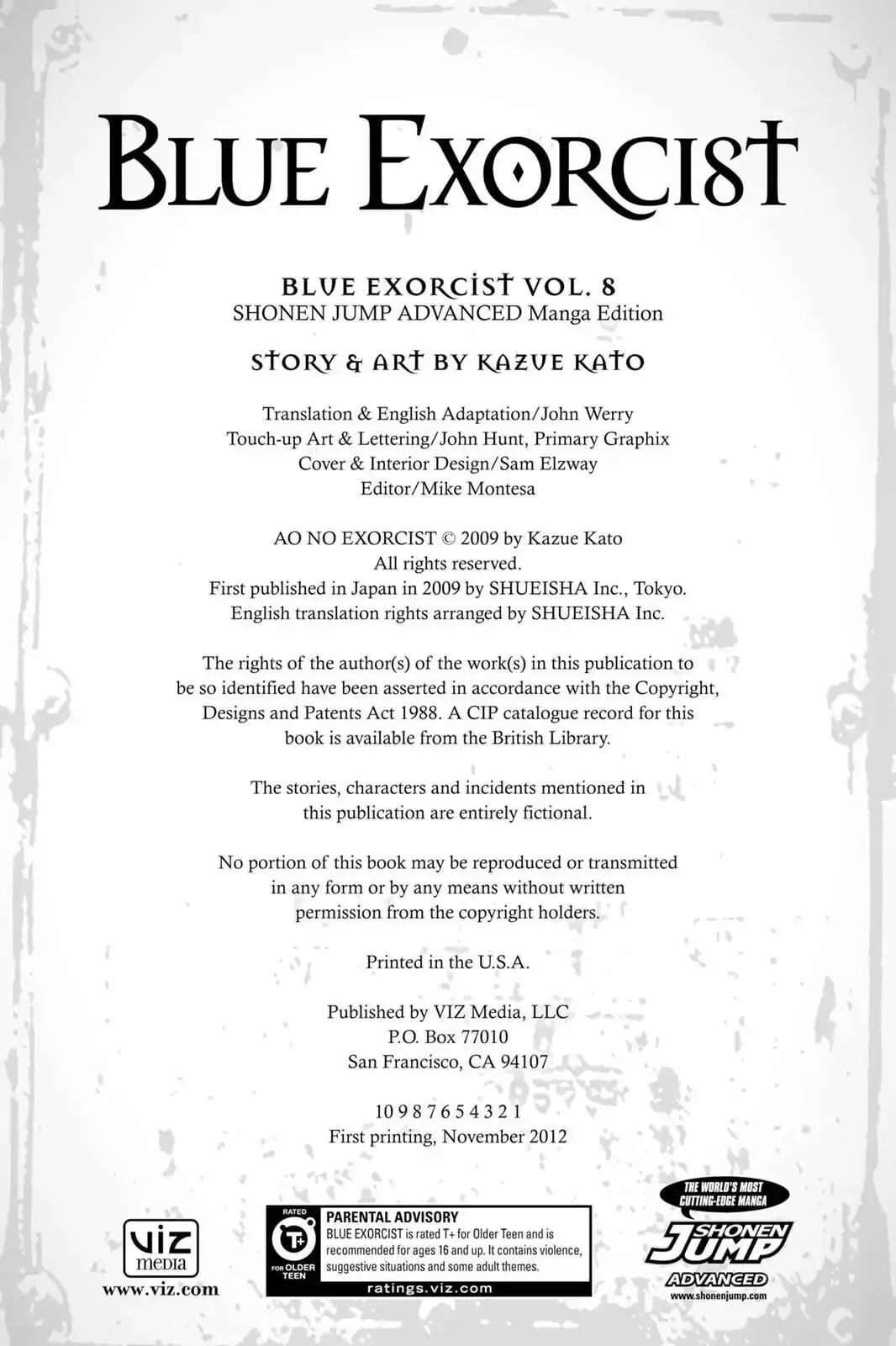 Read Blue Exorcist EN Manga Online