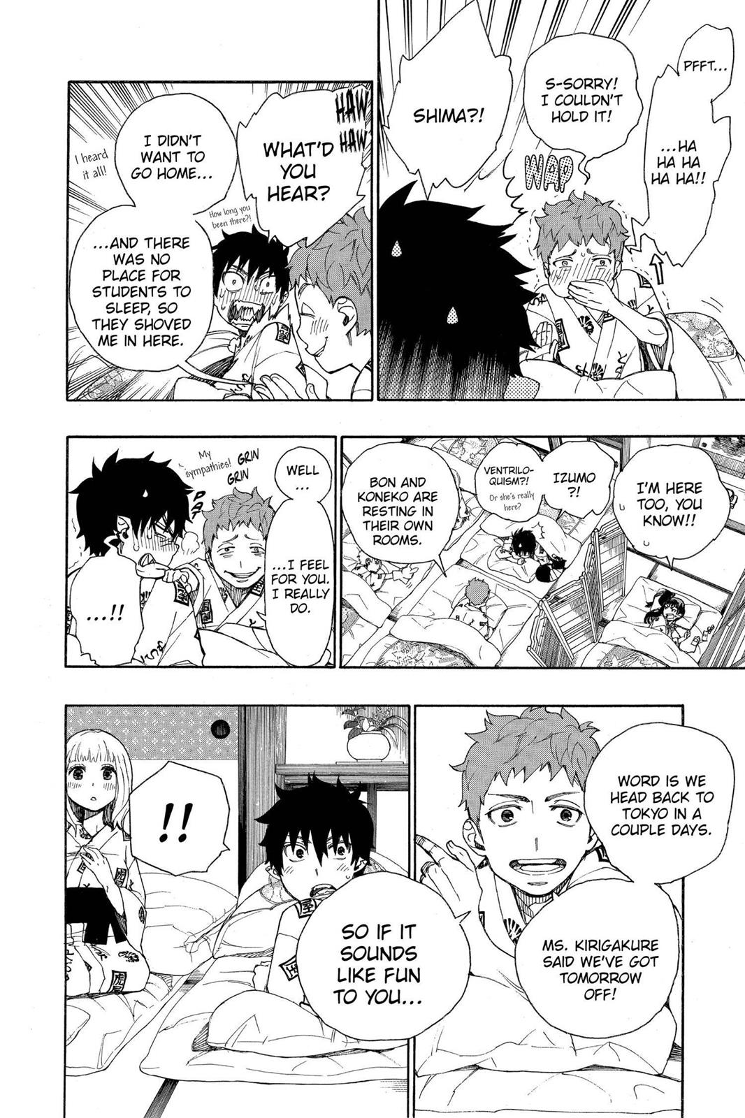Read Blue Exorcist EN Manga Online