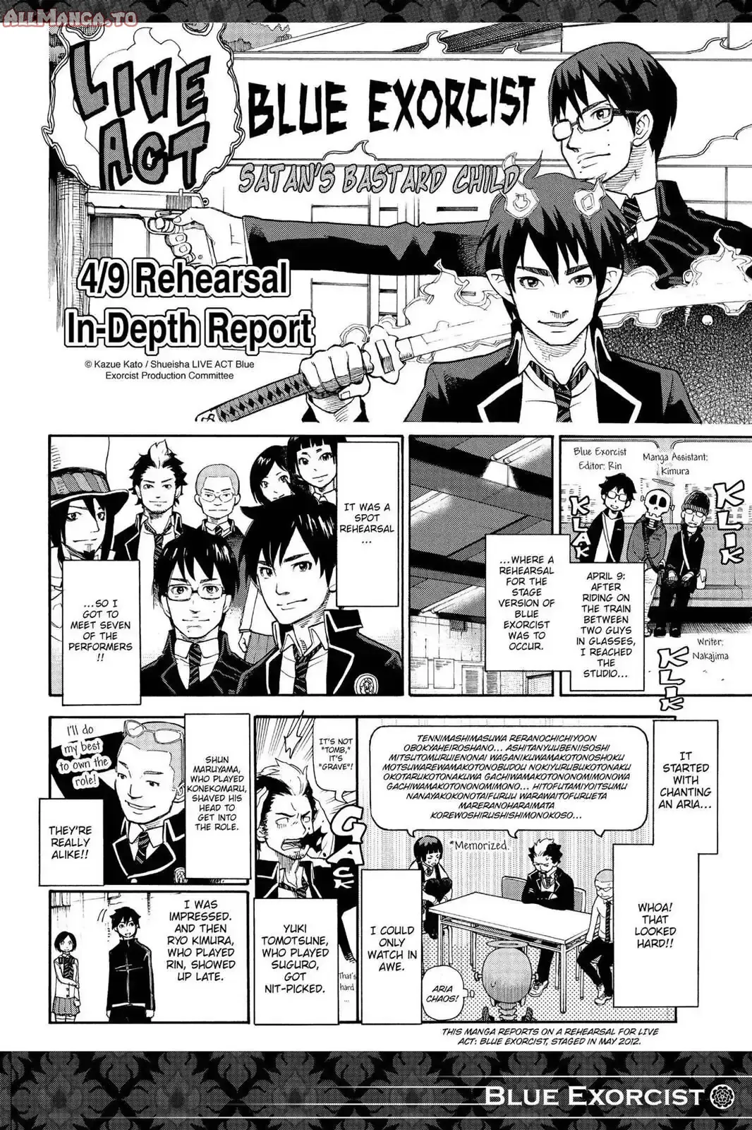Read Blue Exorcist EN Manga Online