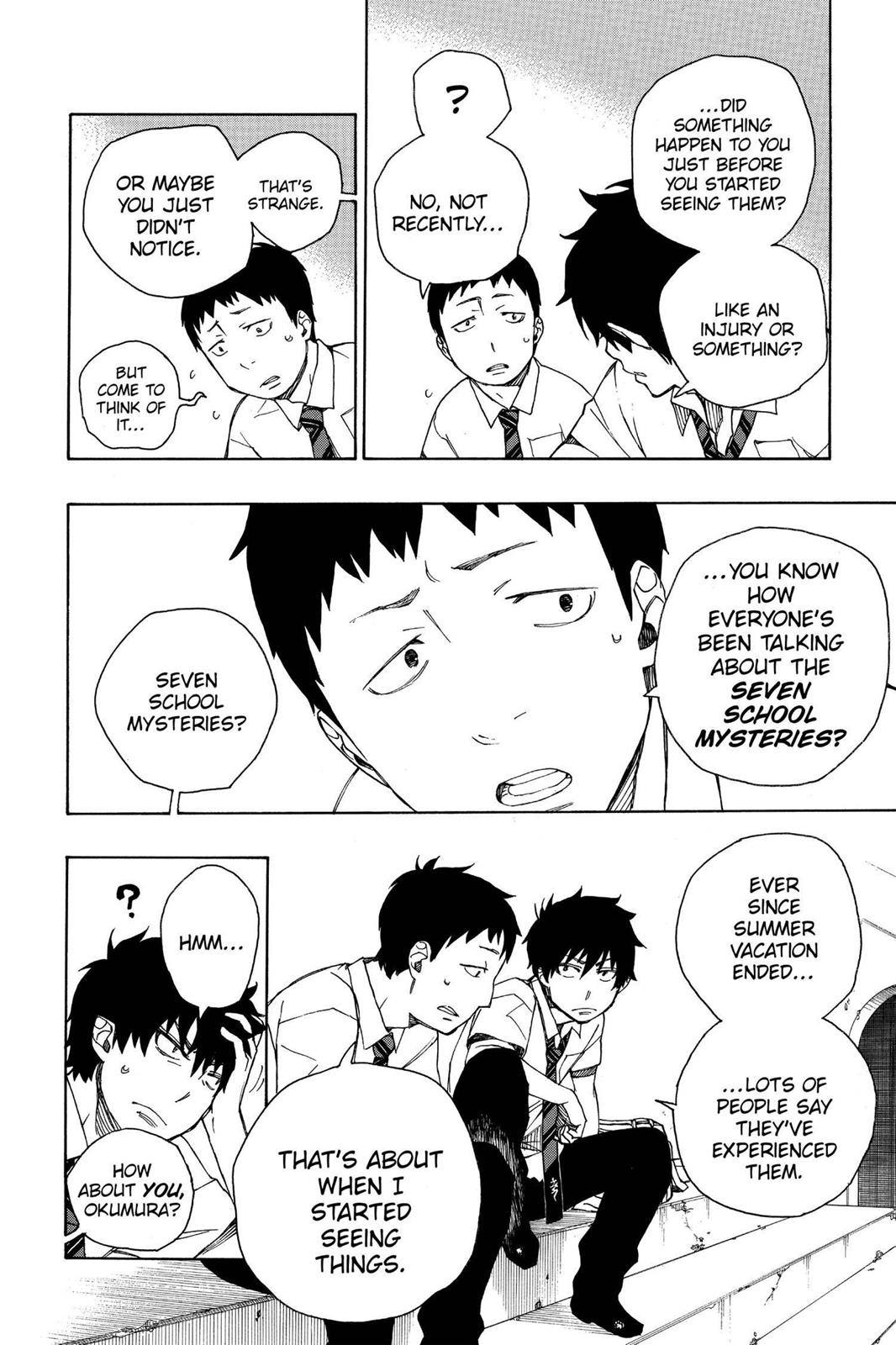 Read Blue Exorcist EN Manga Online