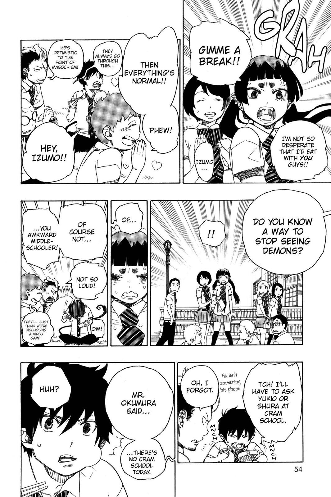 Read Blue Exorcist EN Manga Online