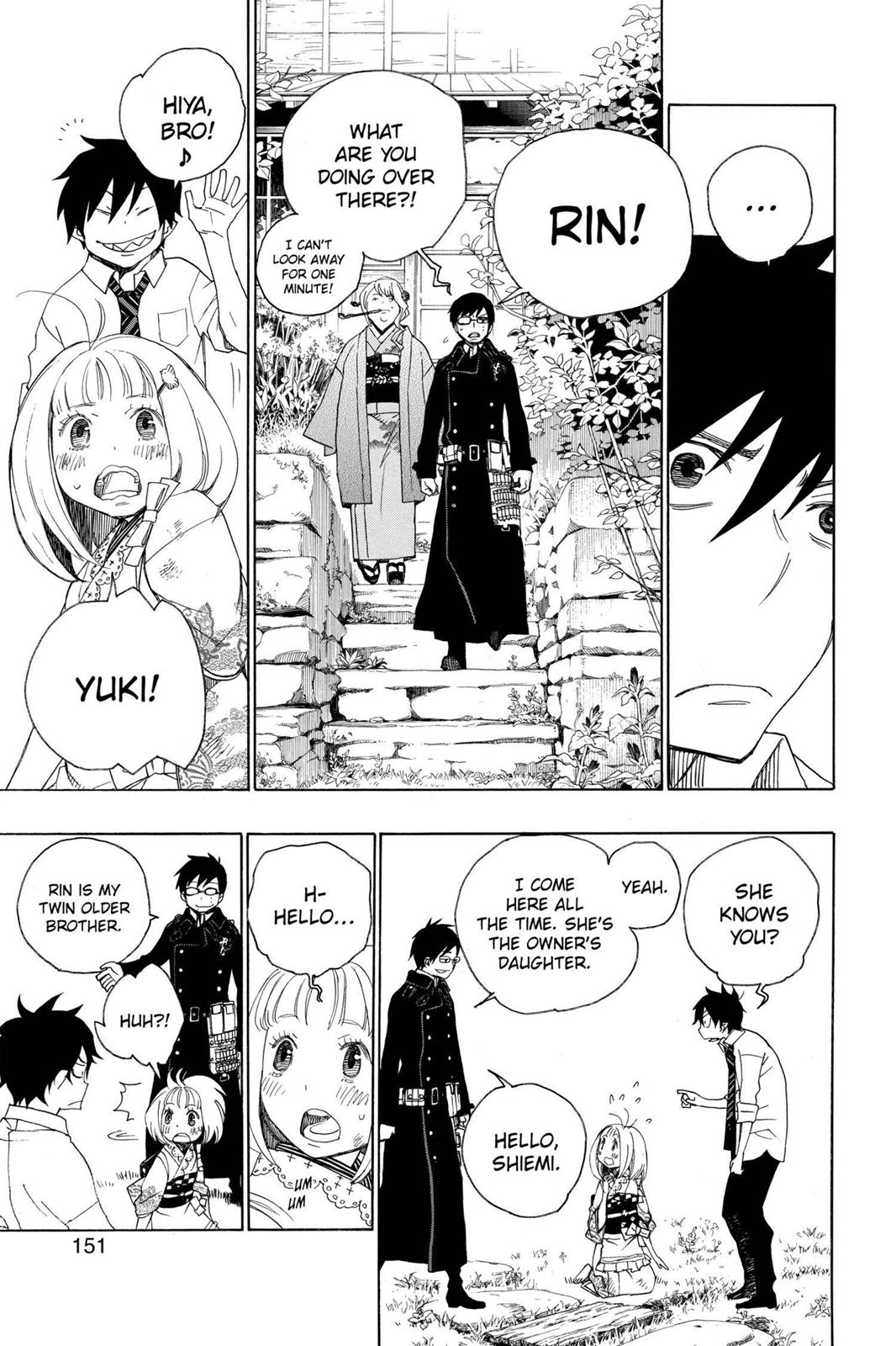Read Blue Exorcist EN Manga Online