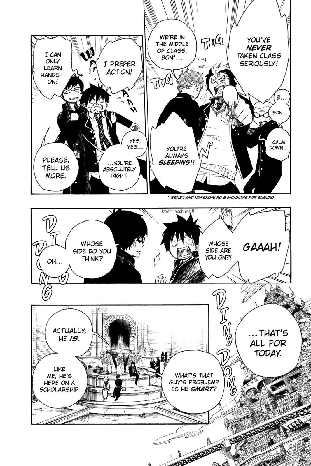 Read Blue Exorcist EN Manga Online