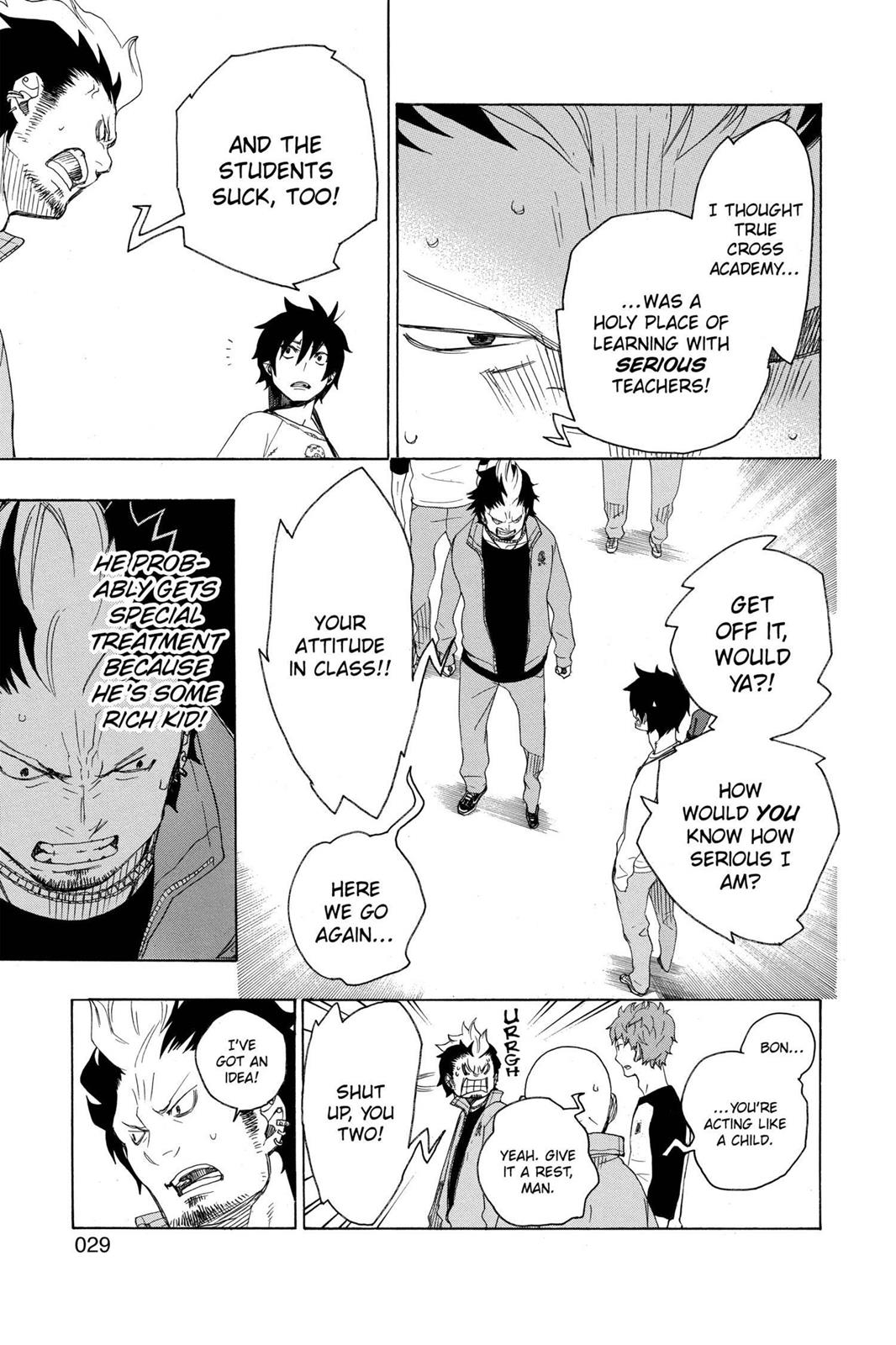Read Blue Exorcist EN Manga Online