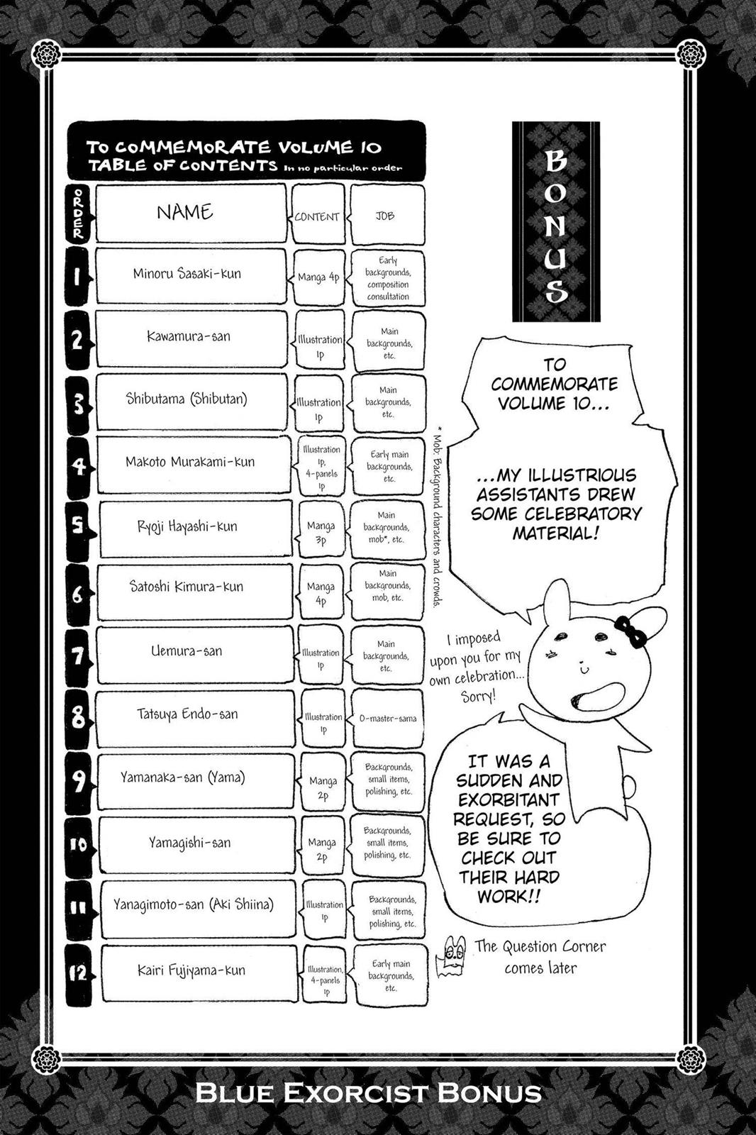 Read Blue Exorcist EN Manga Online