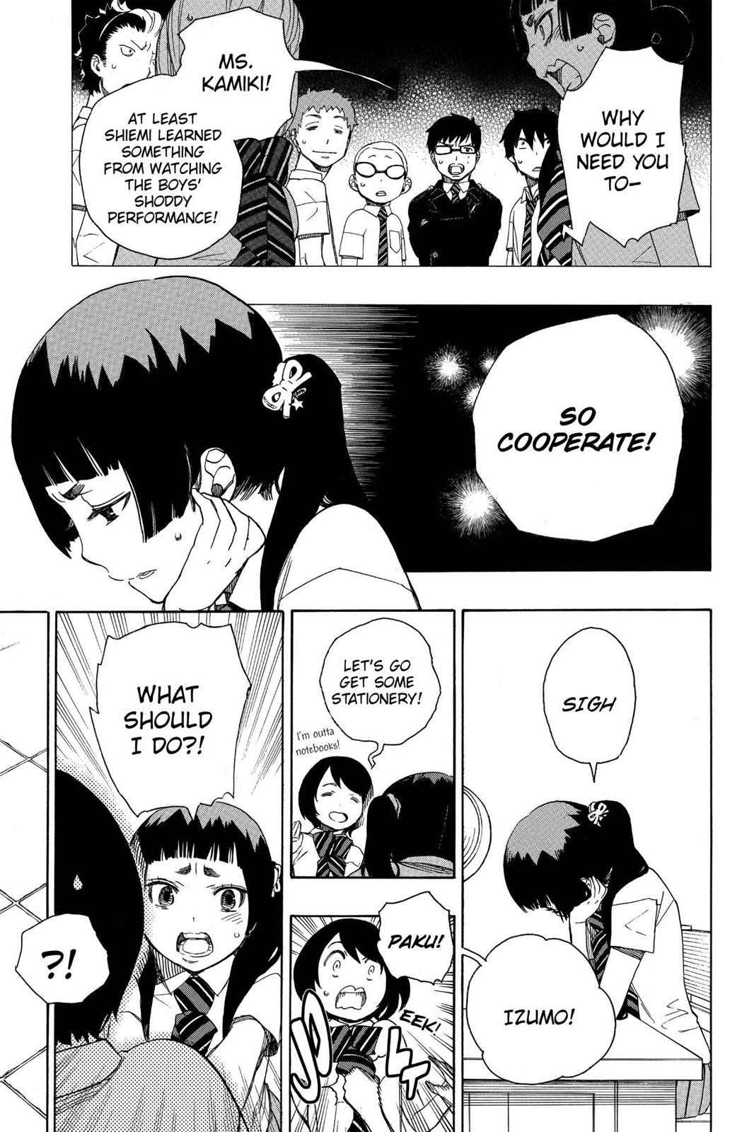 Read Blue Exorcist EN Manga Online