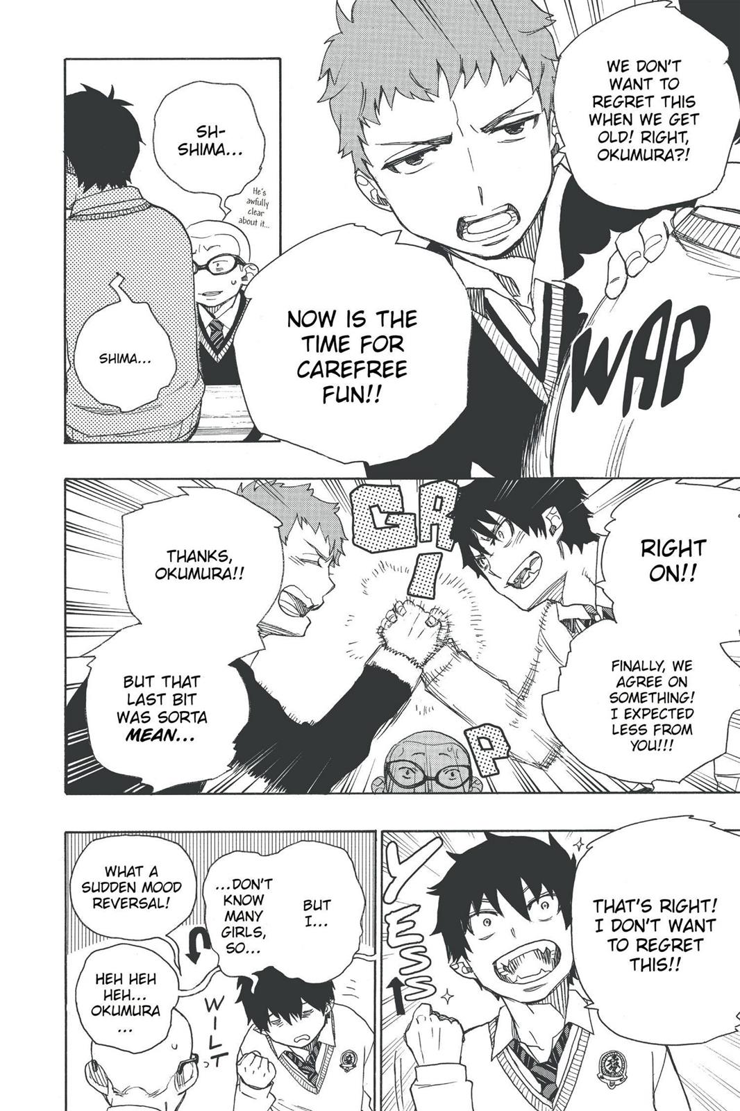 Read Blue Exorcist EN Manga Online