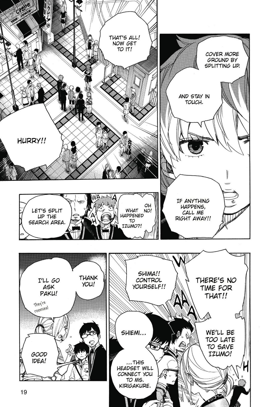 Read Blue Exorcist EN Manga Online