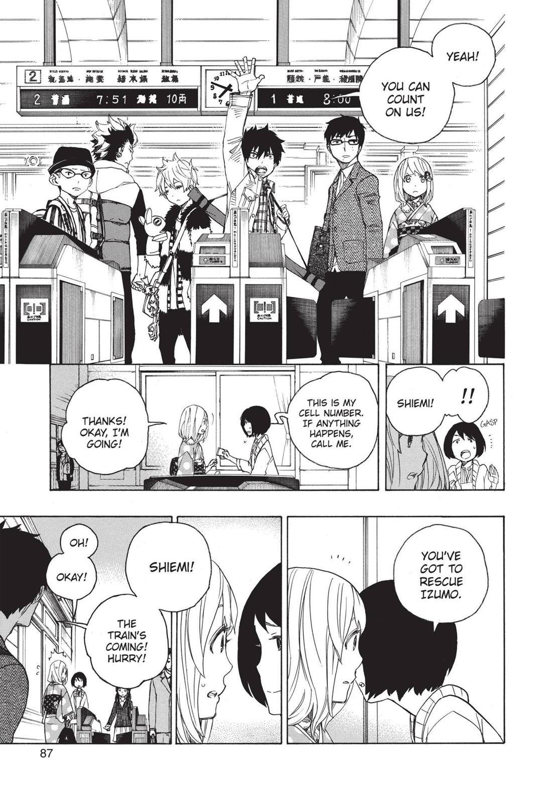 Read Blue Exorcist EN Manga Online
