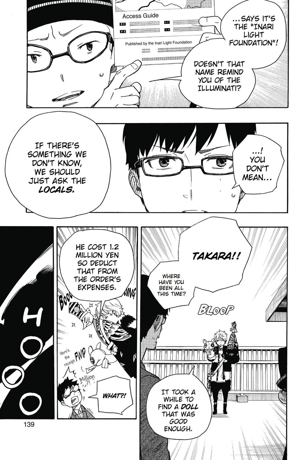Read Blue Exorcist EN Manga Online