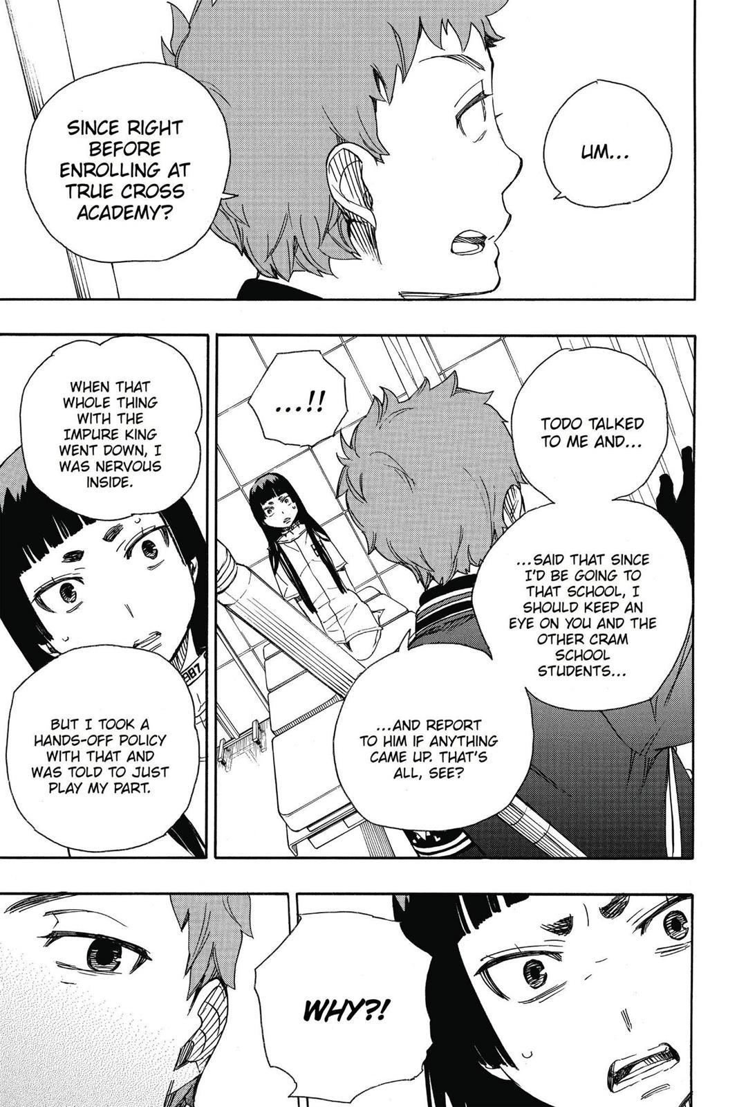 Read Blue Exorcist EN Manga Online