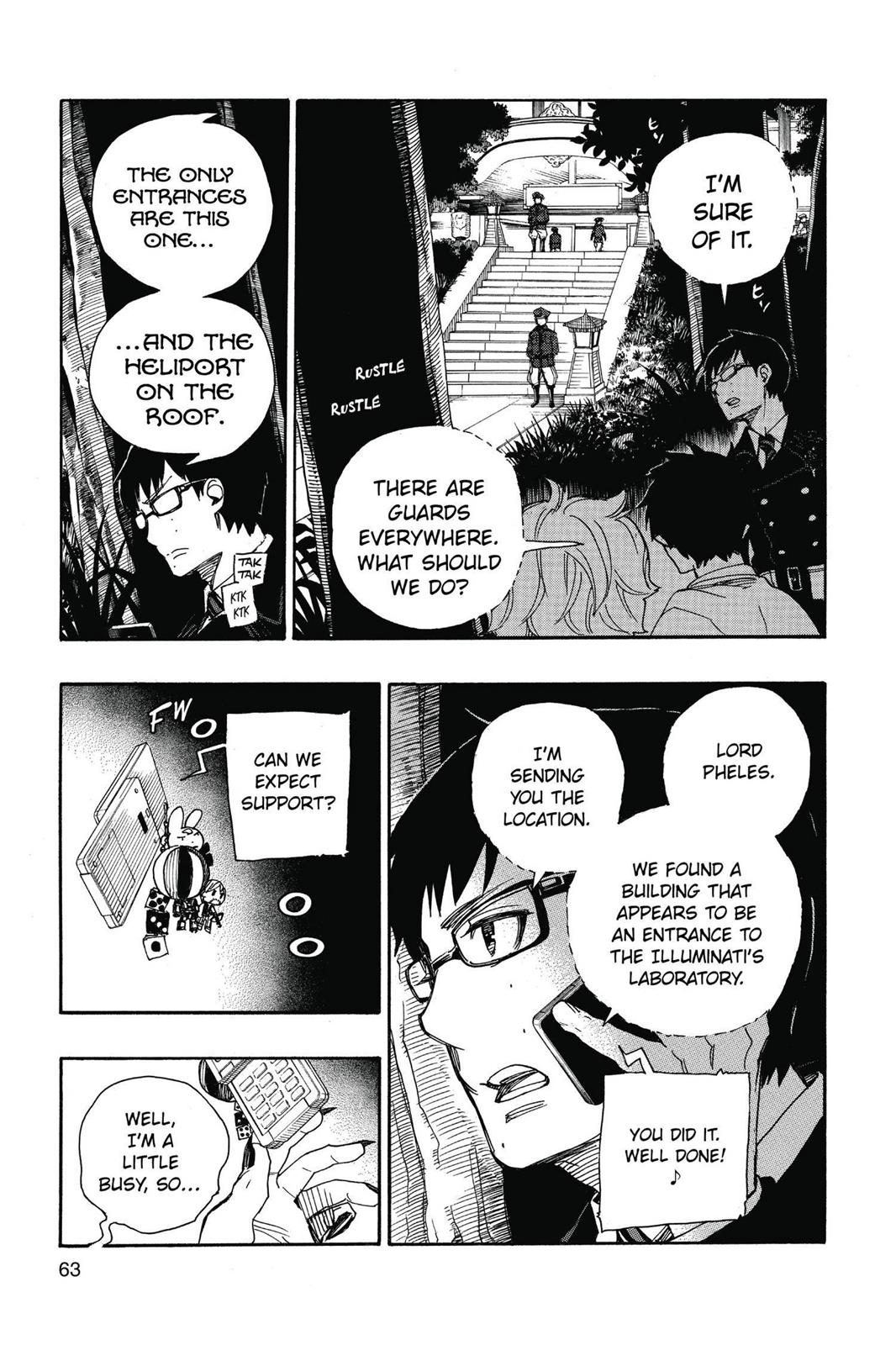 Read Blue Exorcist EN Manga Online